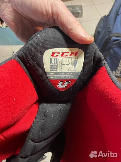 Шорты детские хоккейные CCM 08 JR-M + Налакотники