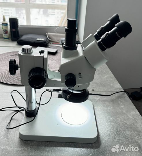 Микроскоп для пайки lucky zoom SZM45