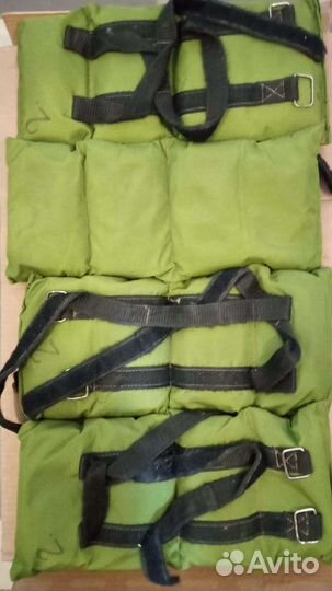 Фитнес утяжелители для ног 1-3 кг