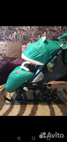 Санки коляска