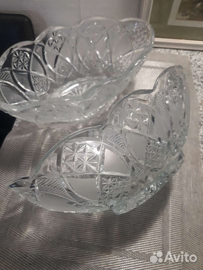 Хрустальная ваза