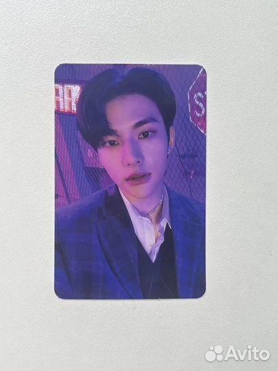 Карта Хенджин Stray Kids Christmas Evel