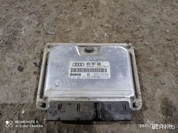 4e0907560 эбу двигателя мозги Ауди А8 Д3 4.2 bfm