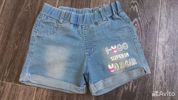 Джинсовые шорты для девочки