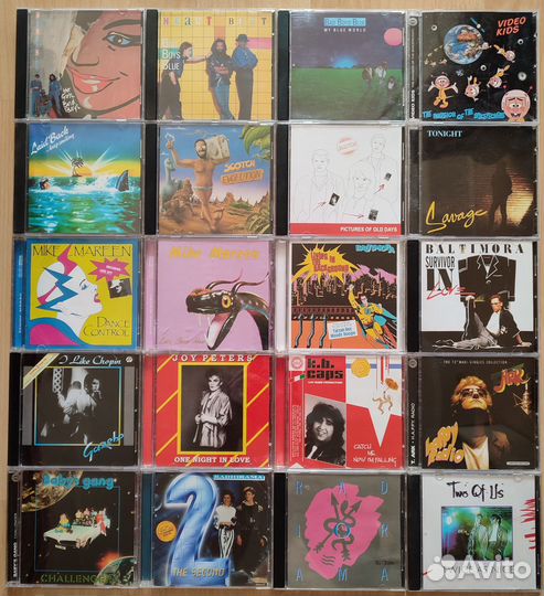 Italo & Euro Disco 80 х - CD (новые)