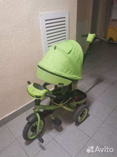 Трехколесный велосипед moby kids