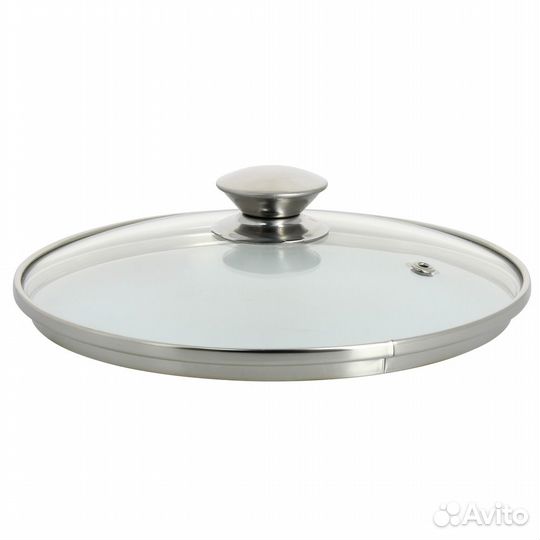 Крышка для сковороды/ кастрюли стеклянная Кукмара