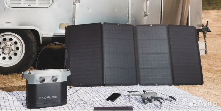 Портативная солнечная панель EcoFlow 220W