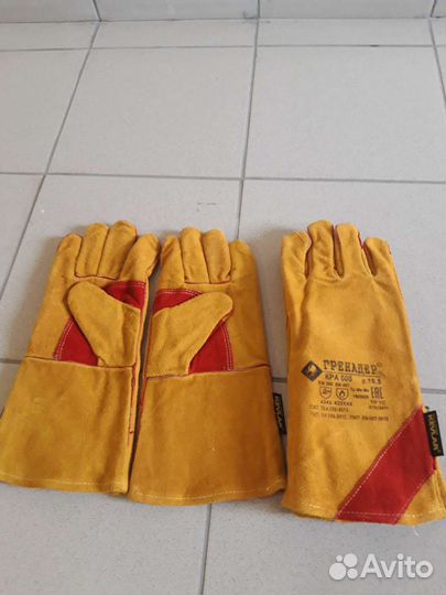 Перчатки спилковые. Восточные Тигры