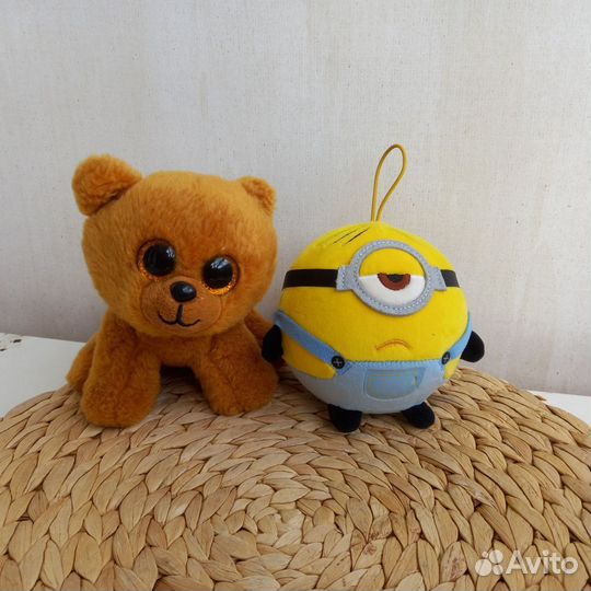 Мягкие игрушки, цена за обе