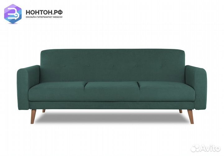 Диван книжка Паэн зелёный