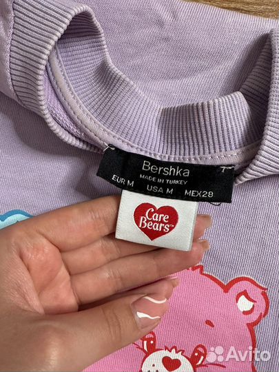 Укороченный свитшот bershka m