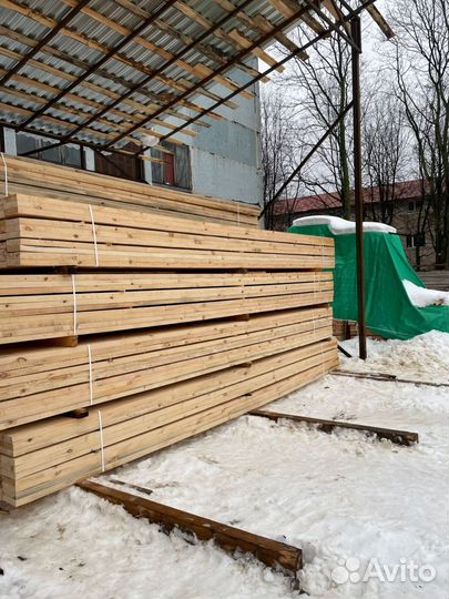 Доска строганная 25х100х6000мм