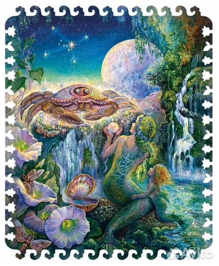 Деревянный пазл Знак зодиака - Рак (davici)