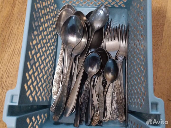 Набор столовых приборов СССР нержавейка