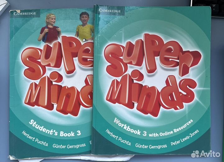 Уснбник и оабочая тетрадь super minds