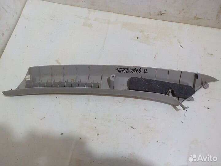 Накладка стойки toyota corolla 150 передняя правая