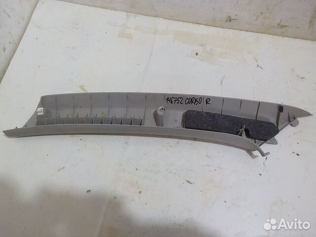 Накладка стойки toyota corolla 150 передняя правая