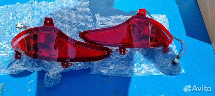 Задние фонари туманки Hyundai Solaris 14-17