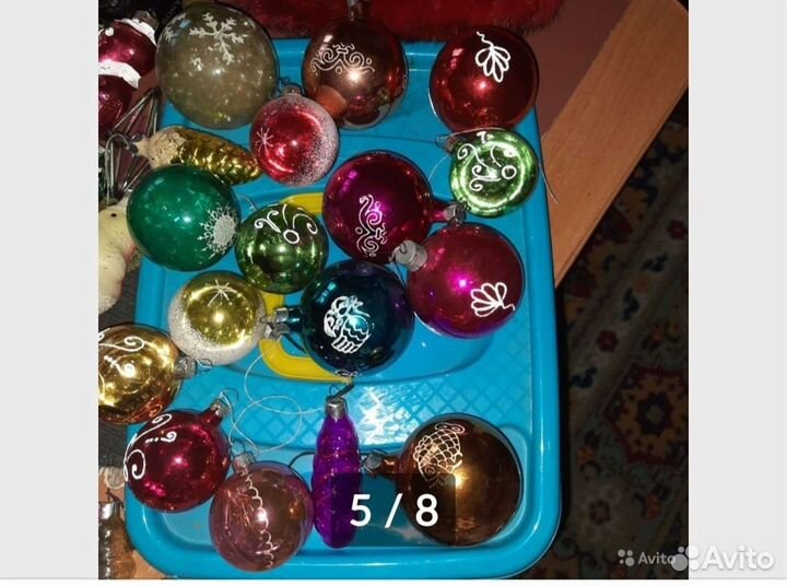 Новогодние игрушки на елку ссср.дедмороз