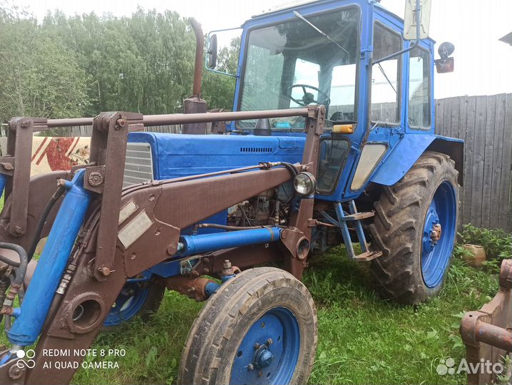 Трактор МТЗ (Беларус) 80 с КУН, 1989
