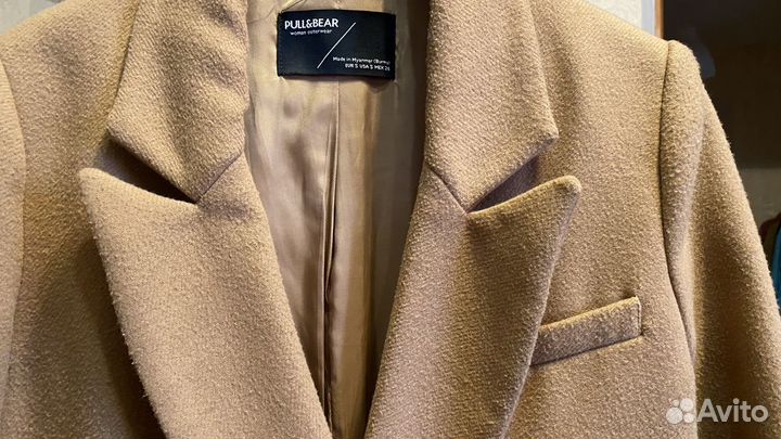 Пальто женское pull and bear S