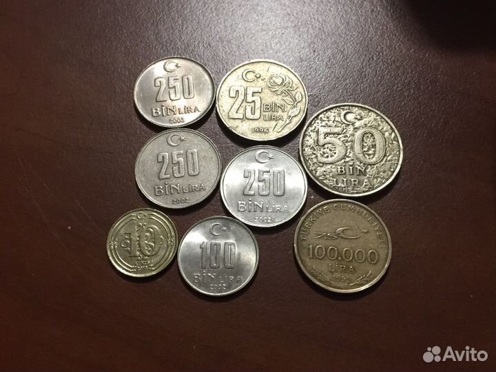 Монеты Турция