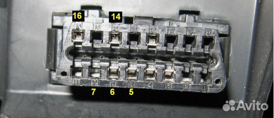 Датчик температуры ож Тойота Королла в OBD2