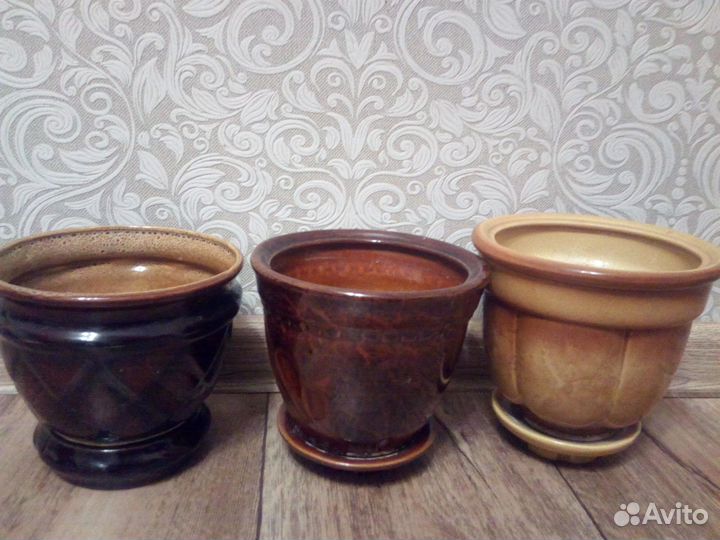 Керамические горшки