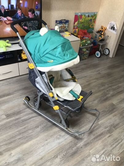 Коляска санки