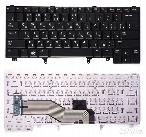 Клавиатура Dell E6420 E6420 E5420 без указателя
