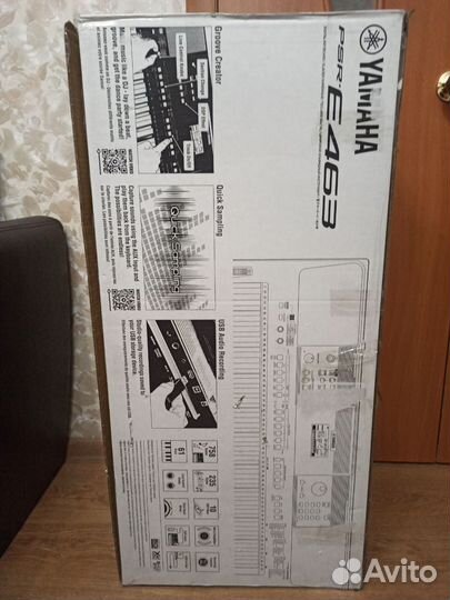 Синтезатор yamaha psr e463