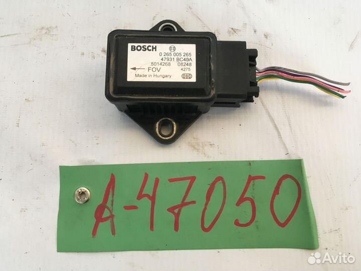 Датчик ускорения для Nissan Note 1 2005-2013г