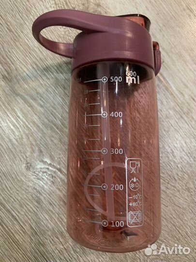 Пластиковая бутылочка для воды 0,5 л