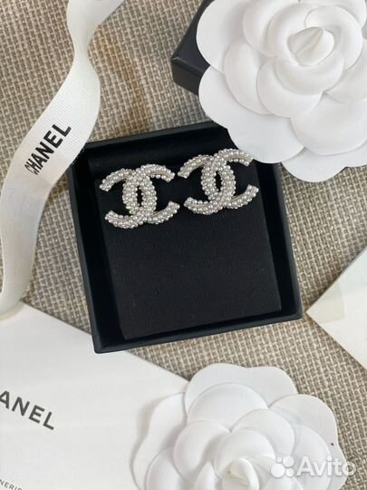 Серьги Chanel