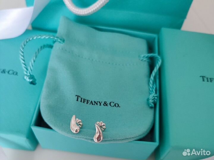 Tiffany Серьги Оригинал Новые