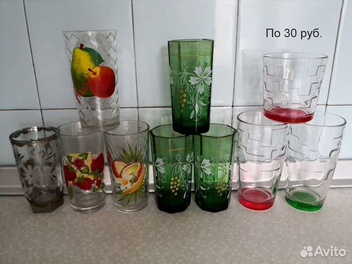 Высокие стаканы