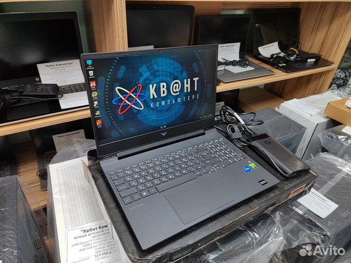 Новый игровой HP Victus i5 12450H 16gb RTX 3050