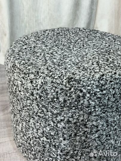 Пуф круглый букле