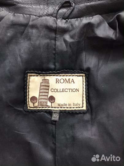 Сарафан из натуральной кожи