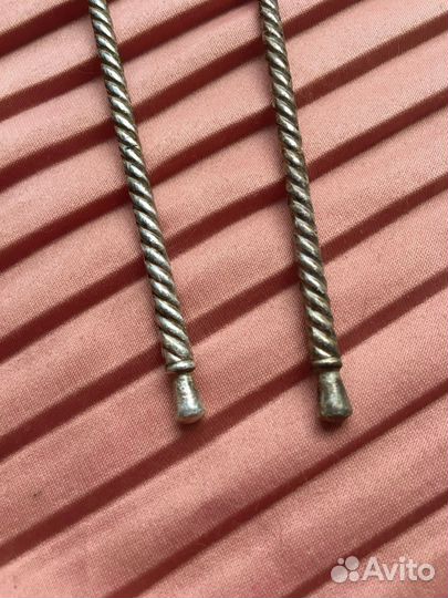 Мельхиоровые чайные ложки СССР