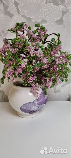 Сирень из бисера