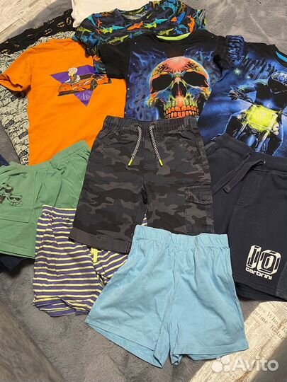 Вещи пакетом на мальчика 122 128 134