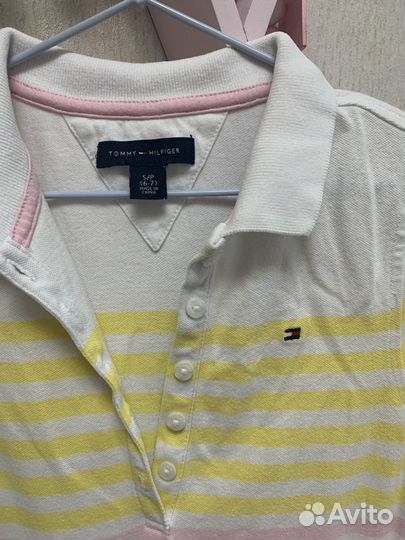 Поло платье tommy hilfiger