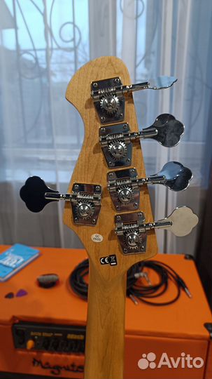 Бас гитара 5 струн Harley Benton mm-85a