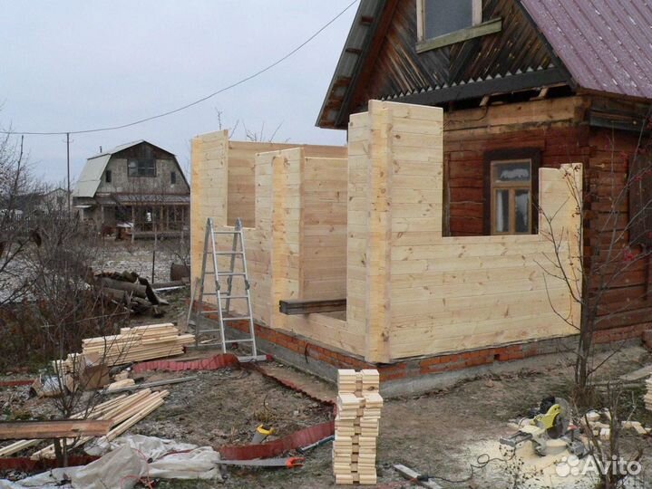 Строительсвто веранд