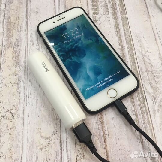Внешний акб 2600mah hoco B35,белый