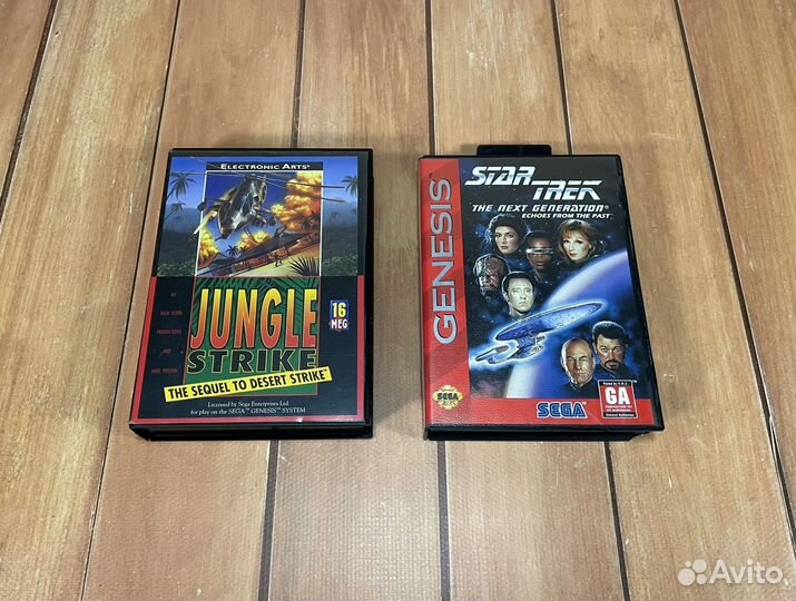 Картриджи Sega Genesis оригинал