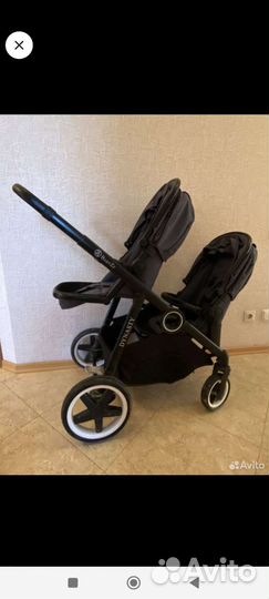 Коляска для погодок-двойни Dynasty Baby zz