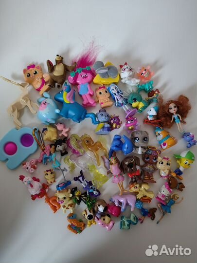 Игрушки из киндера и разных сюрпризов